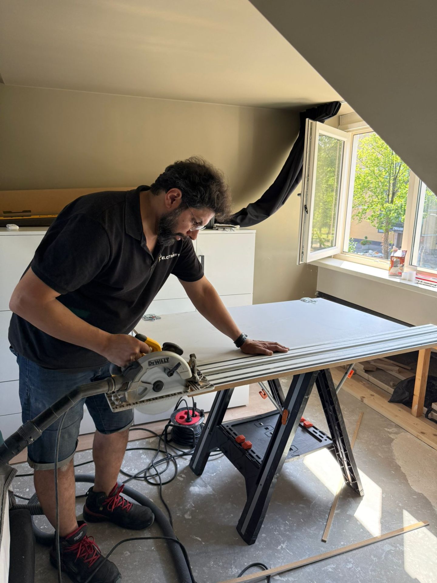 Designverlichting in woonkamer